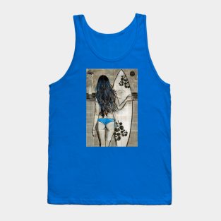 Hibiscus bay Tank Top